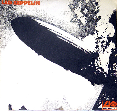 LED ZEPPELIN - Good Times Bad Times b/w Communication Breakdown album front cover vinyl record